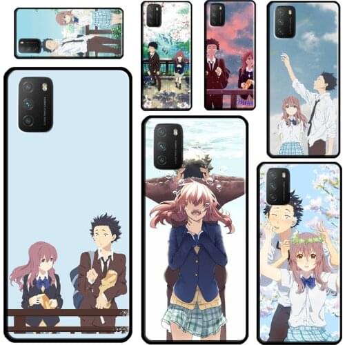 A Silent Voice Anime Love For Xiaomi Mi Note 10 Lite Mi 11 Ultra 9T 10T Pro A3 Phone Case For POCO F3 F2 M3 X3 Pro
