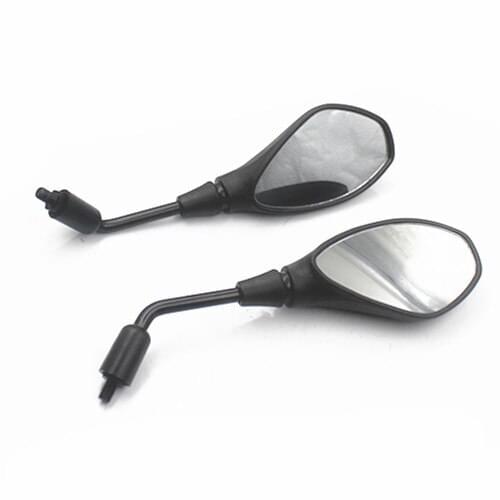 Black 10mm Rear View Mirror Motorcycle For 2008-2011 BMW F800GS F650GS F800R Aprilia SL750 Ducati M620 M695 M696 M800