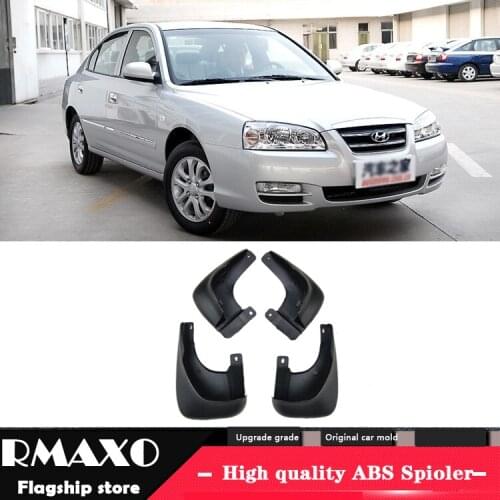 For Hyundai ELANTRA 2007-2010 Mudflaps Splash Guards Front With the color and rear Mud Flap Mudguards Fender Modified special