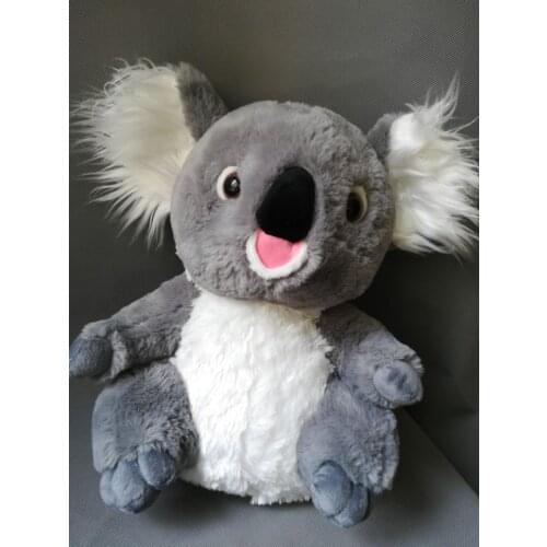 Lovely cartoon koala plush toy about 35cm gray koala soft doll pillow toy birthday gift h0908