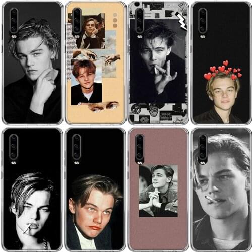 Cool Leonardo Dicaprio young Phone Case For Huawei P40 P30 P20 P10 Mate 10 20 30 Lite Pro P Smart Z Plus 2019 2018 Cover Coque