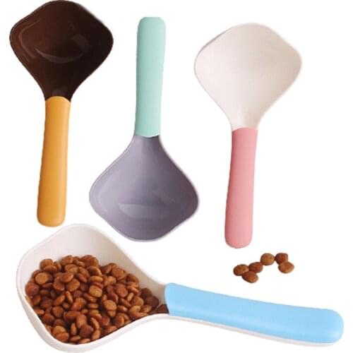 Pet Food Shovel Cat Food Dog Food Spoon Plastic Shovel Preferred ABS Material Comfortable Handle Beautiful Design Easy To Clean