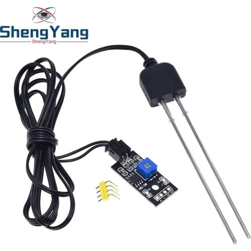 Soil Moisture Detector Module Soil Humidity Sensor Meter Hygrometer Water Tester Corrosion Resistance Probe DC 3.3-12V