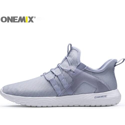 ONEMIX 2019 men running shoes for women sneakers super light high elastic soft outsole for outdoor jogging walking shoes