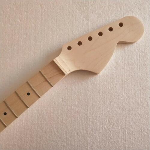 Unfinished big headstock Canada Maple Guitar Neck parts for ST style
