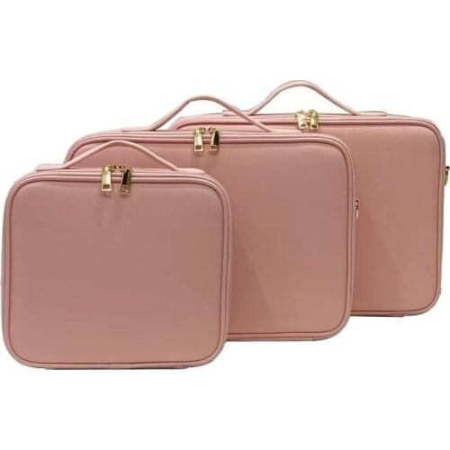 New 2020 Cosmetic Bag Professional Make Up Case Large Capacity Storage Handbag Travel Insert Toiletry Makeup bag