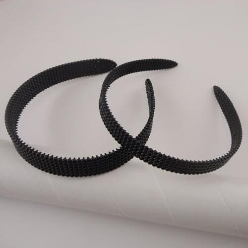 1.4cm 2.0cm black dots plastic headbands womens make-ups hair bands Mens wash face hair hoops Cheap items