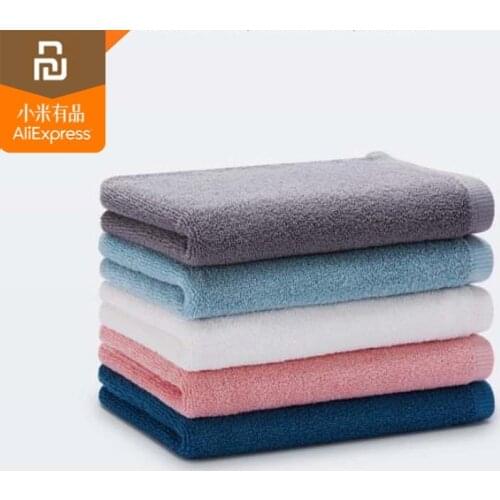 5 colors original youpin youpin cotton towel super absorbent soft skin towel to wipe hair travel high quality