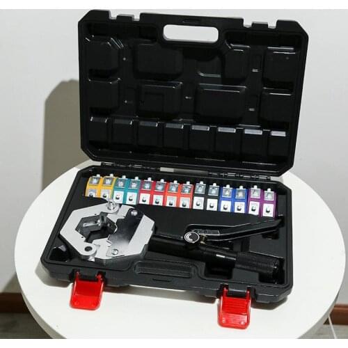 Manual Hydraulic Hose Crimping Tool Auto A/C Hose Hydra-Crimper Repair Air Condition Hose 71500
