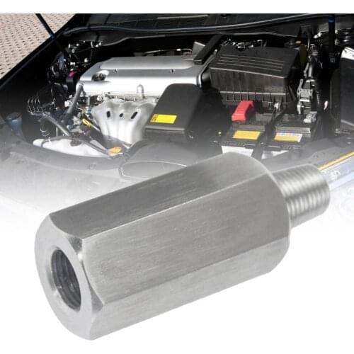 Silver Color Hard 1/8 NPT High Strength Turbo Oil Pressure Sensor Adapter Stable Sensor Adapter Portable for Truck
