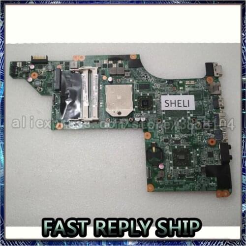 SHELI For HP DV6-3020US DV6Z-3000 DV6-3120US DV6 Motherboard DA0LX8MB6D1 595135-001