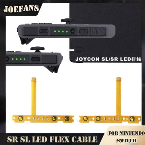 JoyCon SL SR Button Ribbon Flex Cable for Nintendos NS Switch Joy-Con Slide Left Right Sliders Railway Button Key Repair Parts