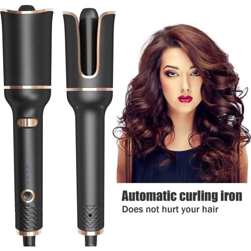 Professional Curling Iron Automatic Rotating Hair Curler Wand Bar For Corrugation Curling Irons Hair Curler Wave Styling Tools