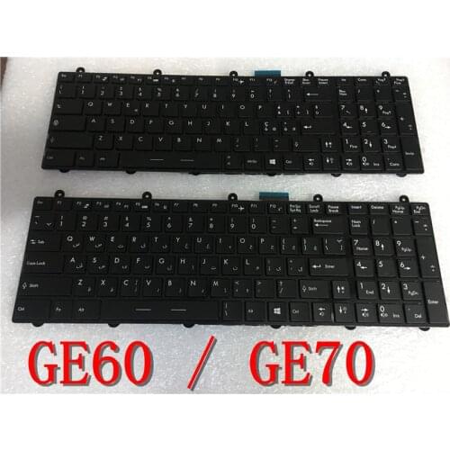 V139922AK1 V139922DK FOR MSI GE70 GE60 MS-16GF MS-16GC MS-1759 MS-1757 Series Laptop Full Color Genuine Keyboard