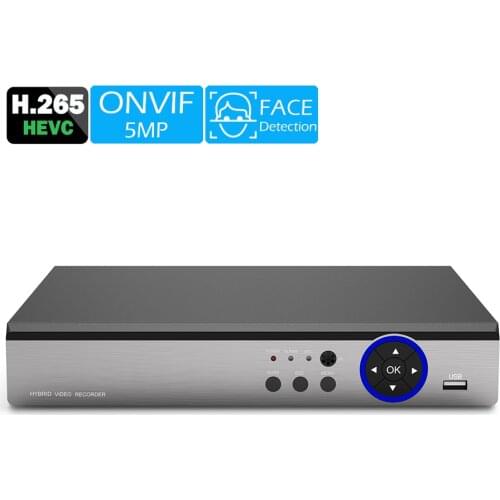 ViewEye 32CH/16CH/9CH Face Detection H.265++ NVR VGA HDMI 5M NVR CCTV NVR For IP Camera ONVIF 2.0 Security System 3G WIFI