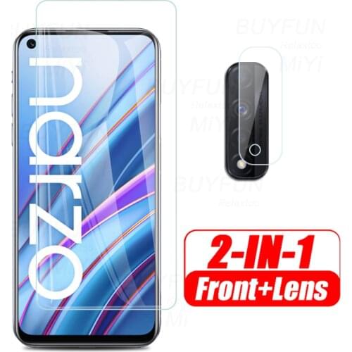 Realmi narzo30 4g glass camera protective glass for realme narzo 30 4g 2021 rmx2156 screen protectors safety film cover 6.5inch