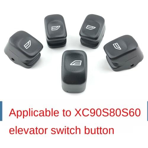 1pc For Volvo Old XC90 S80 Front Window Glasses Lifter Switch Button Button Cover
