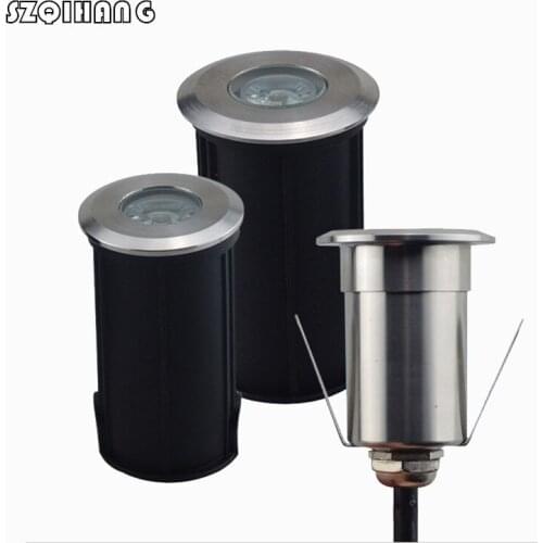 3W LED underground light 304 steel input IP68 led embedded lamp ,outdoor side outlet inground spot light,stair corner lamp