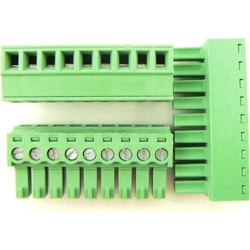 50pcs/lot) 15EDGK-3.81-9P Terminal Block Connector Plug Pluggable type free shipping