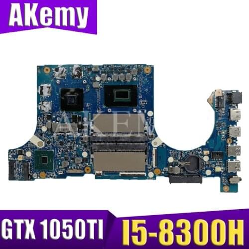 Akemy FX705GE Motherboard For ASUS TUF Gaming FX705G FX705GD FX705GE 17.3 inch Mainboard Motherboard I5-8300H GTX 1050TI GDDR5