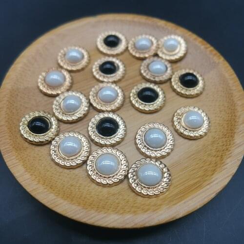 White Rhinstones Studs Hot-Fix Strass 11MM Round Rivet Metal Studs Garment Accessories Diy Black Spike Chinese Beads For Clothes
