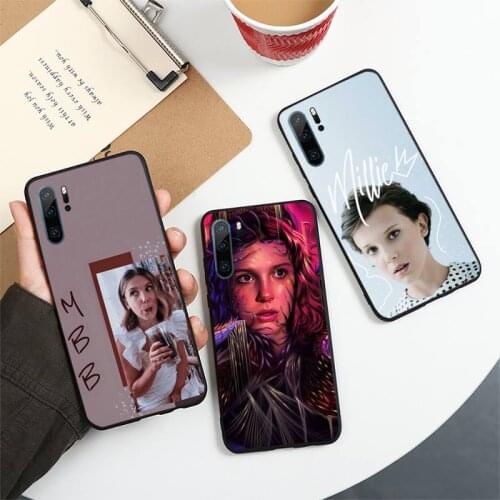 Stranger things Millie Bobby Brown Phone Case For Huawei Honor 7C 7A 8X 8A 9 10 10i Lite 20 NOVA 3i 3e