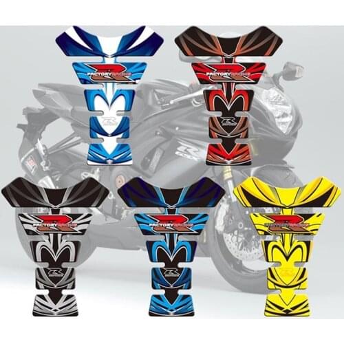 For Suzuki GSXR 600 750 1000 Motorcycle 3D Sticker Decal Emblem Protection Tank Pad