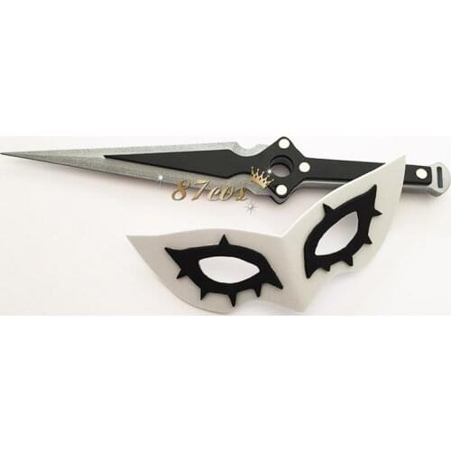 Game Persona 5 Joker Mask Dagger Sword Cosplay Props Weapons Xmas Costume Accessories Anime Replica Shows