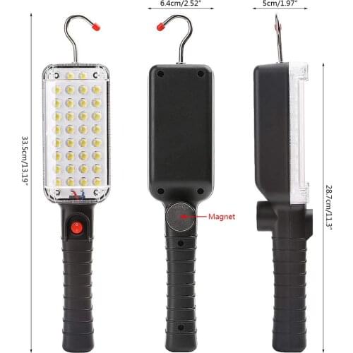 Buy Web-34 torch work lamp LED SMD white light magnet hook GARAGE workshop HOBBY DIY