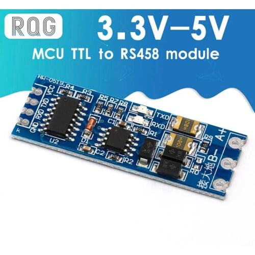 TTL Turn To RS485 Module 485 To Serial UART Level Mutual Conversion Hardware Automatic Flow Control Power Supply Module 3.3V 5V