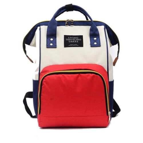 2019 new shoulder bag portable backpack multi-function Mummy bag fashion travel bag large capacity maternal and child package