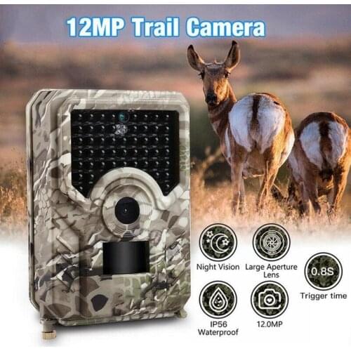 Hunting Track Photo Trap Hunting Trail Camera Wildlife Night Outdoor Forest Motion Camera Camera Activated Hunting Vision PR200