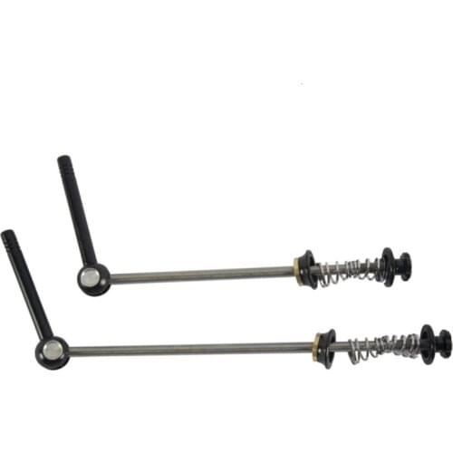1 pair of quick release Road bike skewer black front 100 rear 130mm Titanium
