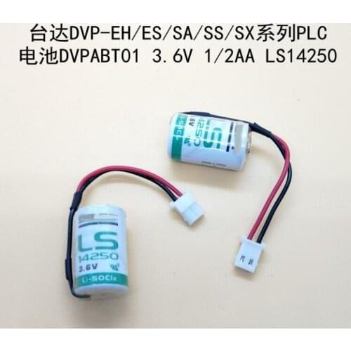 10pc 3.6V LS14250 1/2AA 14250 1200mAh Li-SOCl2 Batteries Replacements Cell + Plug For Mac Computers Tadiran TL-5902 TL-2150