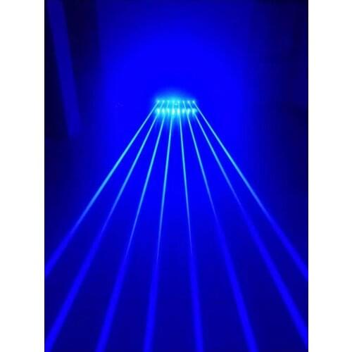 4.8w(600mw) blueMoving head laser array B450-600mW rough spotX8 stage party disco KTV bar club theatre studio iluminacion light