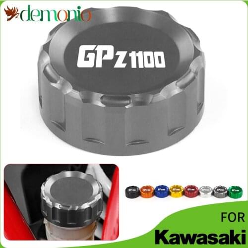 Motorcycle Accessories Brake Fluid Reservoir cover cap For KAWASAKI GPZ1100 GPZ 1100 1995-2005 2004 2003 2002 2001 2000 1999