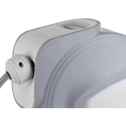 30M automatic wall-mounted automatic garden hose reel, hose nozzle for watering and irrigation