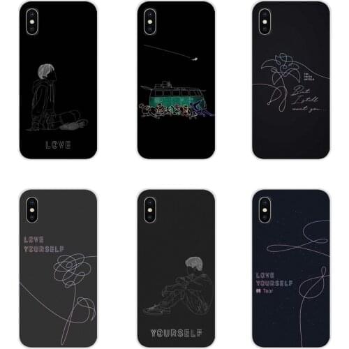 Love Yourself Art For Samsung Galaxy A3 A5 A7 A9 A8 Star A6 Plus 2018 2015 2016 2017 Accessories Phone Cases Covers