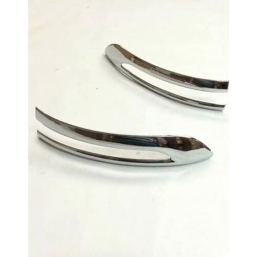 For Nissan Leaf 2017 2018 2019 ABS Chrome Side Door Turn Light Mirror Cover Rear View Trim Cap Overlay Molding Styling