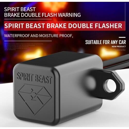 Spirit Beast Brake Flasher Accessories Applicable Cfmoto Motorcycle Led Turn Signal Emergency Light Controller Universal