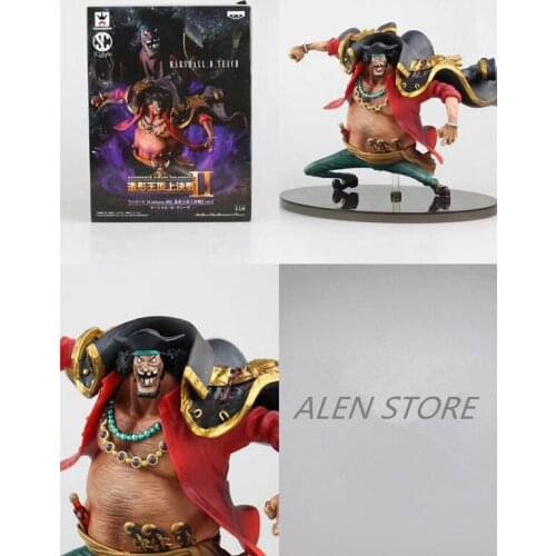 Anime One Piece Blackbeard Marshall.D.Teach PVC Action Figure Doll Collectible Model Baby Toy Christmas Gift For Children