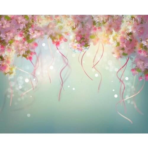 Valentines Day photography backdrops flowers photo background computer printed wedding backgrounds for photo studio F-2069