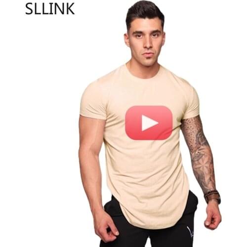 New mens T-shirt 2021 Fast Dry Short sleeve Running T-shirt Mens Fitness training Exercise T-shirt summer