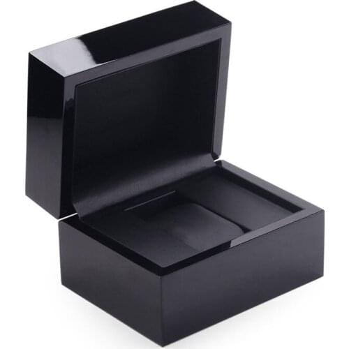 Hot Sale Luxury Brand Wooden Flip Watch Box High End Watch Box Packaging Jewelry Case Display Mens Women Watch Gift 2020