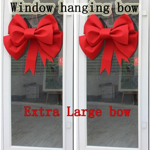 Ins large bow DIY red pink butterfly Sponge paper Halloween Christmas Pendant Valentines Day Birthday wedding decoration