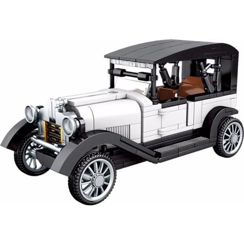 Famous Car sports cars model White Citroen Type Building Blocks Pull Back Toy Car Model Blocks Boy Toy Child Gift