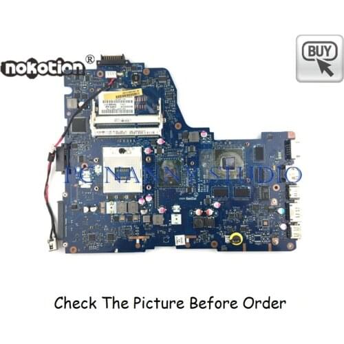 PCNANNY K000104390 2D For Toshiba Satellite A665 A660 Laptop motherboard LA-6062P DDR3 tested