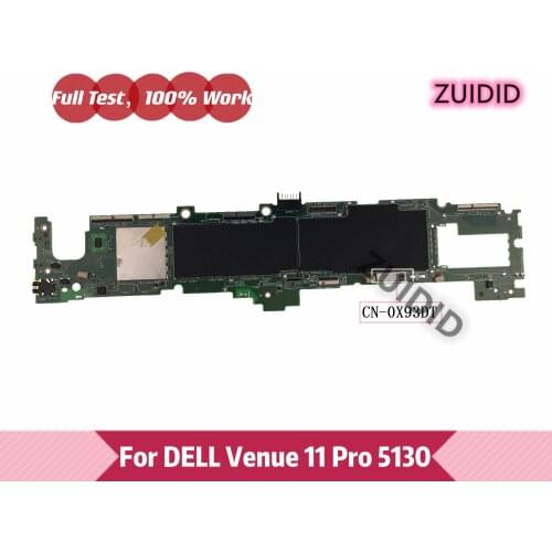 X93DT 0X93DT CN-0X93DT For Dell Venue 11 Pro 5130 Laptop Motherboard Mainboard 100% Test OK