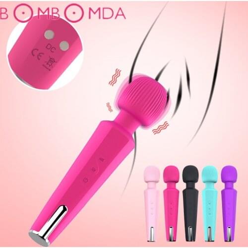 Powerful AV Vibrator for Women Masturbation G Spot Clitoris Stimulator 20 Speeds Dildo Vagina Adult Vibrator Sex Toys For Women