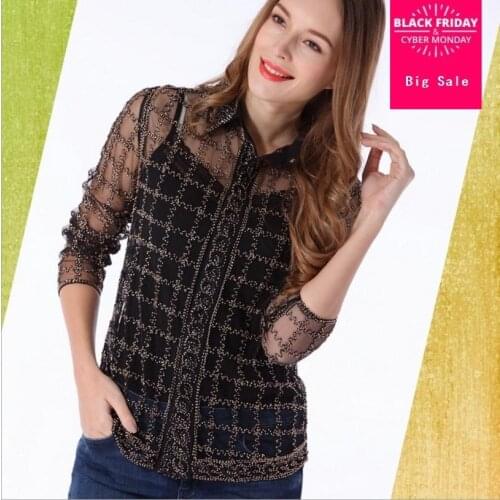 Noritree Women's Transparent Shirts